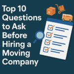 Top 10 Questions to Ask Before Hiring a Moving Company