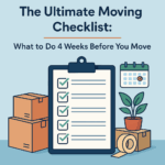 The Ultimate Moving Checklist: What to Do 4 Weeks Before You Move